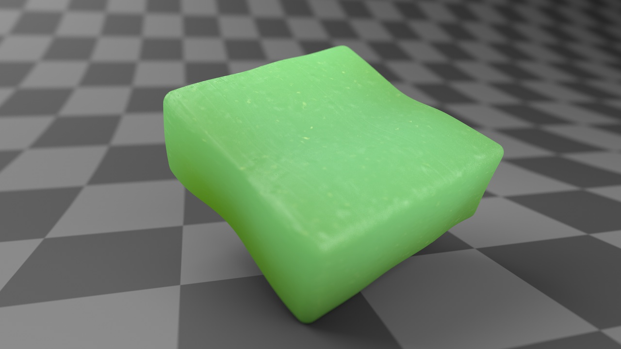 【中文教程】如何在C4D中调节出肥皂(sss)的材质? - C4D之家 - 肥皂_03.jpg