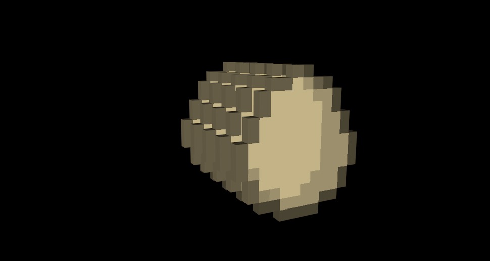 MC我的世界像素模型：鸡蛋C4D模型