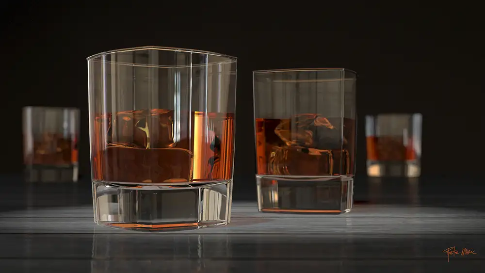 C4D渲染的一组非常真实的玻璃制品 - C4D之家 - 09_Glass_Triplet_3D.jpg