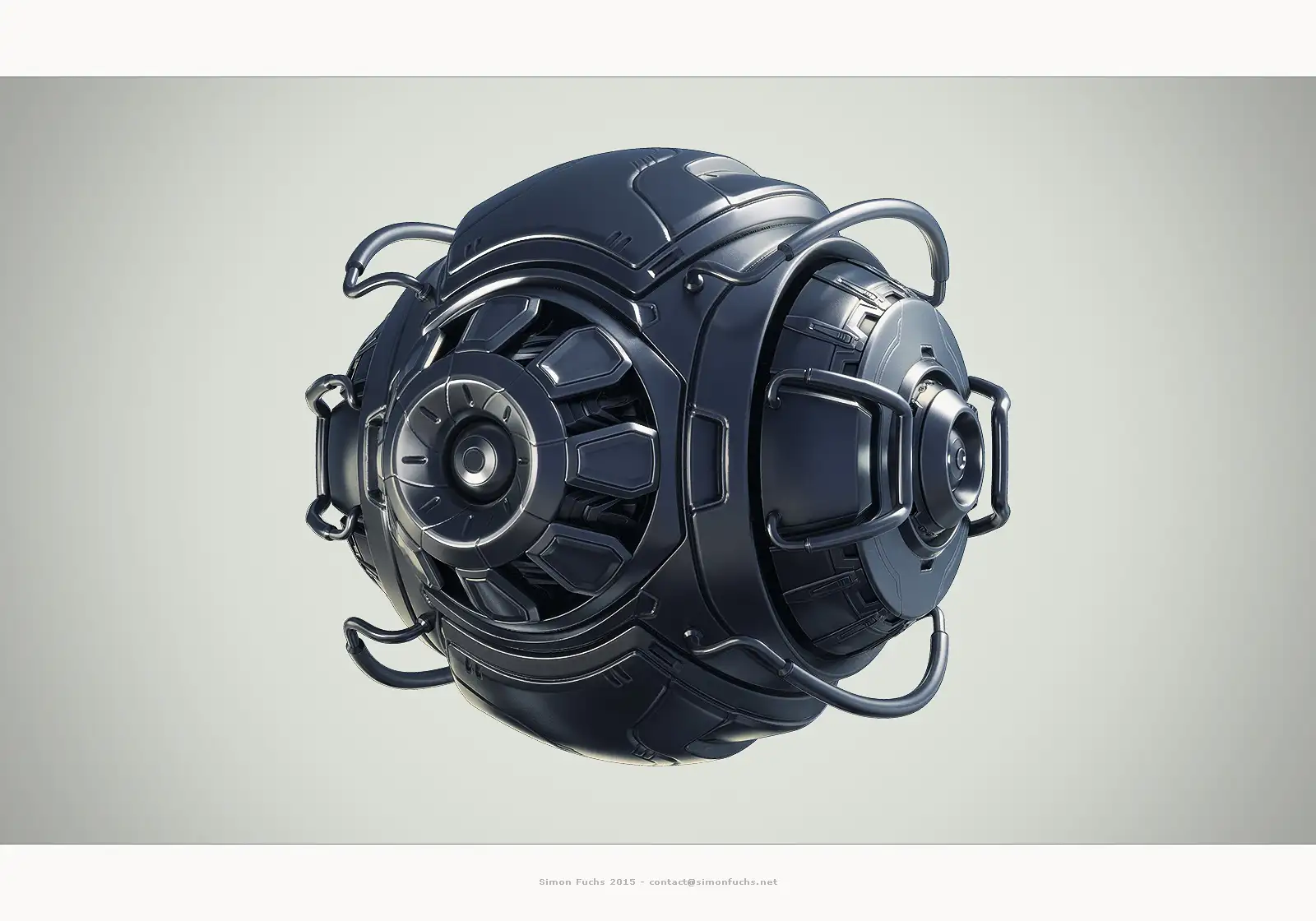 一组科幻机械模型渲染欣赏 - C4D之家 - finalrender_05.jpg