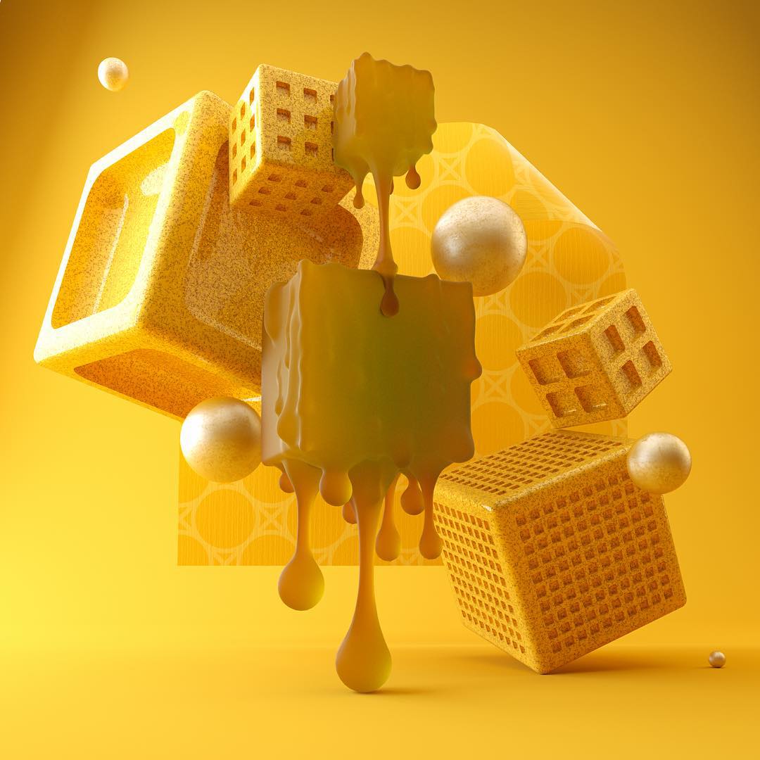 C4D制作物体熔化效果教程 Create Melting Objects in Cinema 4D
