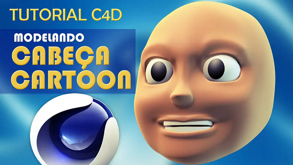 C4D卡通男孩头部建模教程 Modelando uma Cabeça Cartoon - Completo - C4D之家 - maxresdefault.jpg