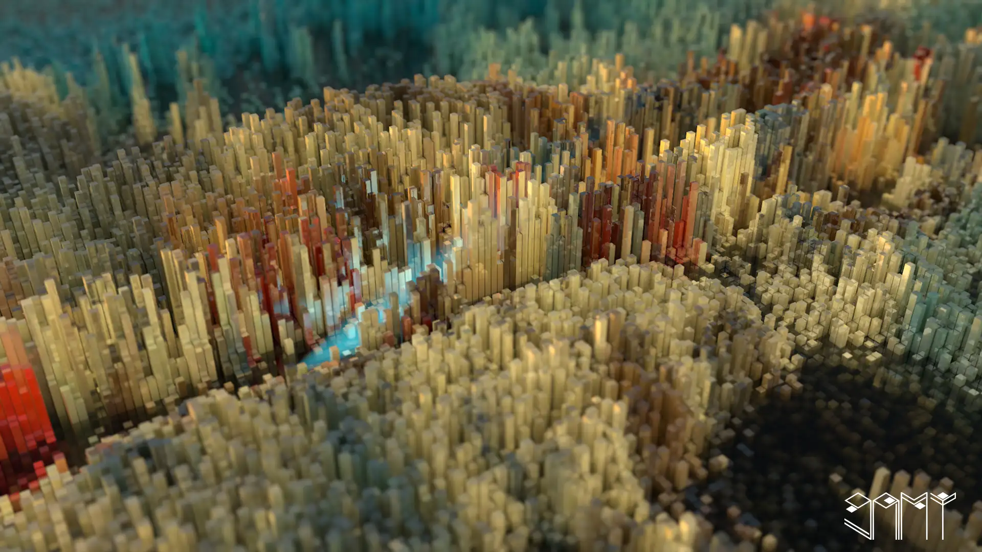 《立方世界》 立方体小场景 - C4D之家 - 5.jpg