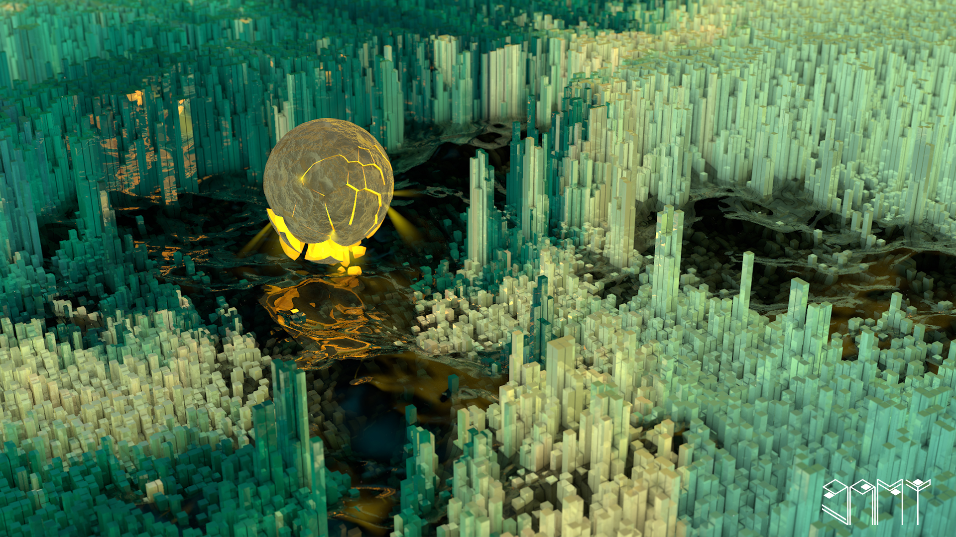 《立方世界》 立方体小场景 - C4D之家 - 8.jpg