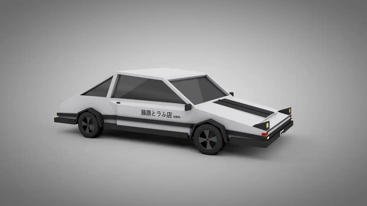 LOW POLY CAR - C4D之家 - ae8601.jpg