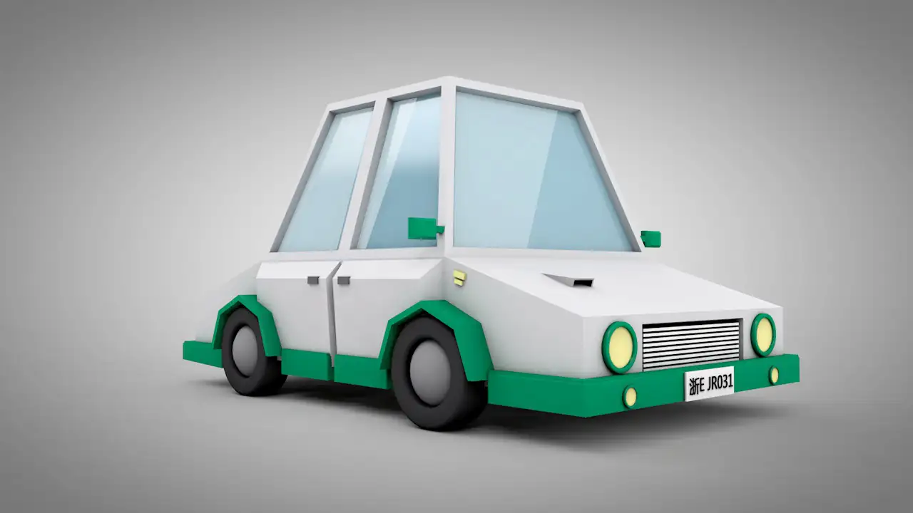 LOW POLY CAR - C4D之家 - 汽车 低面3.jpg