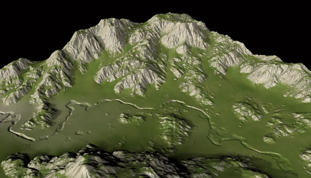 C4D利用置换贴图制作高度map景观教程 Height Map Landscapes in Cinema 4D