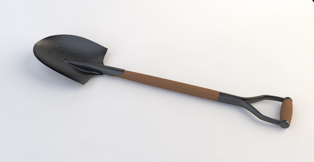 工兵铲,铁锹C4D模型 Modeling shovel - C4D之家 - cinema4d_ 2016-08-01 23.17.15.jpg