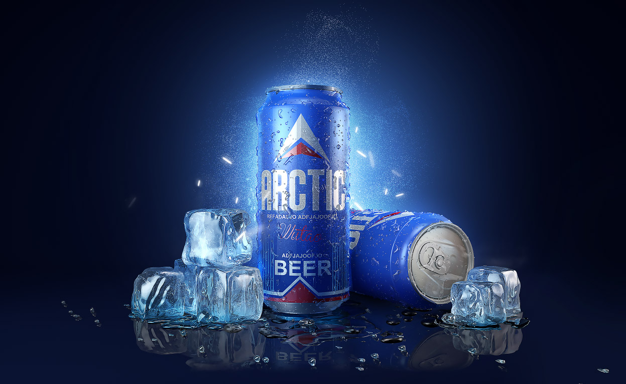 吾淘飞鸟制作C4D+ps制作啤酒电商设计海报，文字教程 - C4D之家 - QQ截图20160801184019.jpg