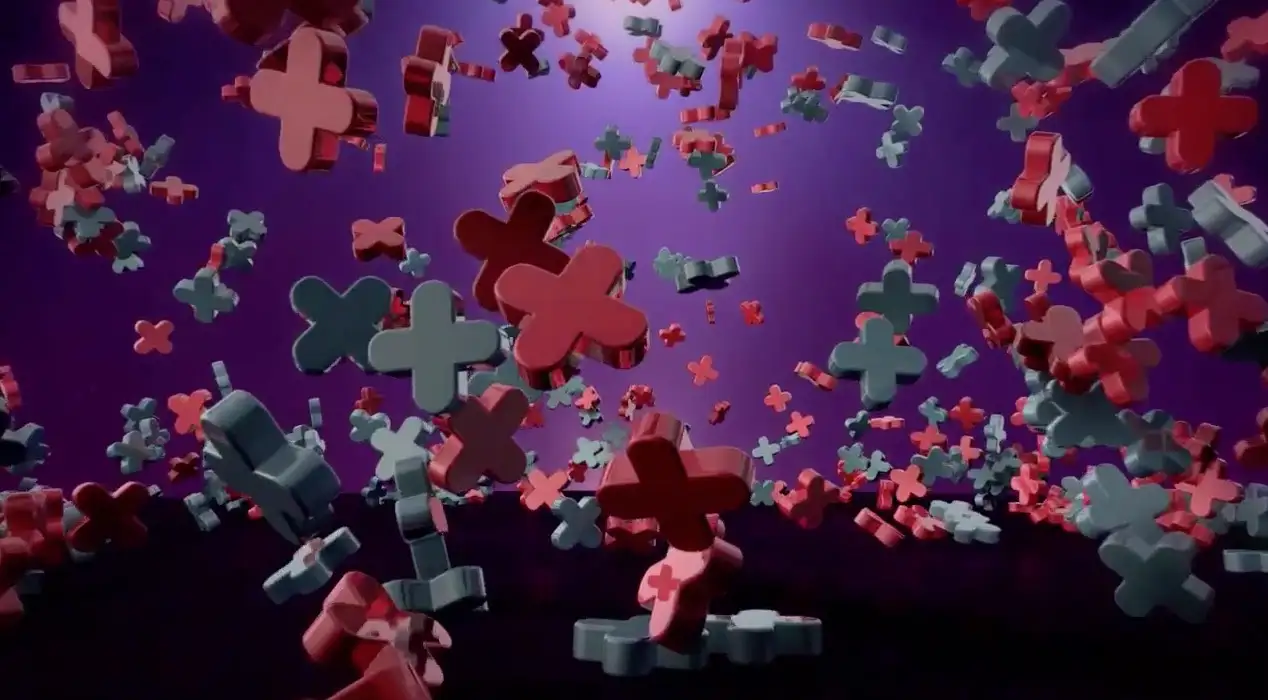 C4D+AE制作十字标志汇聚爆炸散开动画教程 Explosive Ident