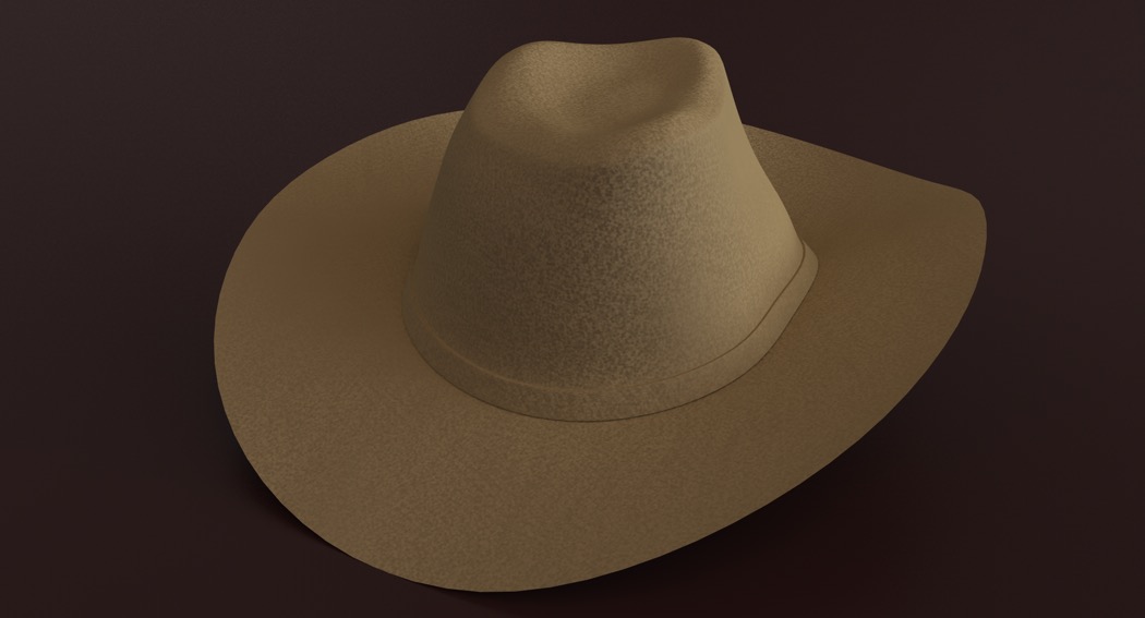 西部牛仔帽子C4D模型 Hat 3d model - C4D之家 - cinema4d_ 2016-08-05 19.46.21.jpg