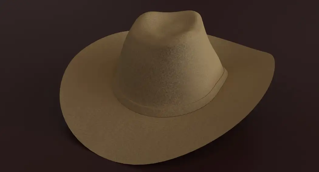 西部牛仔帽子C4D模型 Hat 3d model - C4D之家 - cinema4d_ 2016-08-05 19.46.21.jpg