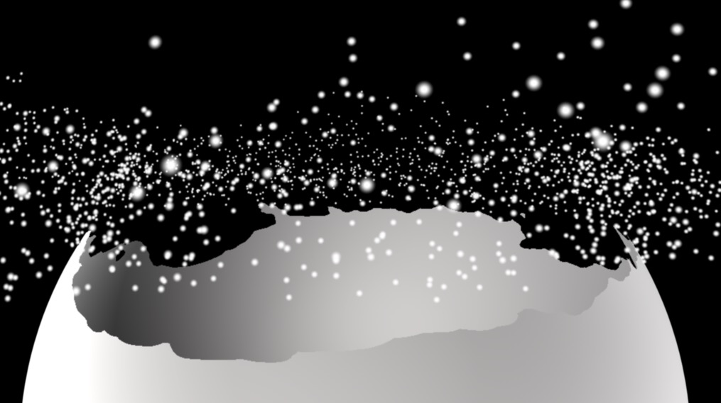 C4D利用TP粒子制作圆球渐隐效果工程文件 TP Pmatter Waves