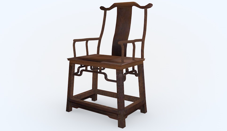 中式仿古家具：四出头官帽椅C4D模型 - C4D之家 - cinema4d_ 2016-08-14 18.10.43.jpg