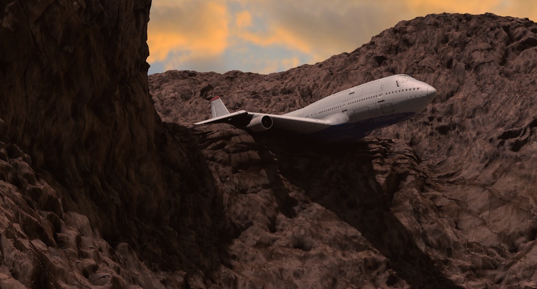 掉落在山谷里的客机C4D渲染工程 - C4D之家 - cinema4d_ 2016-08-14 22.18.19.jpg