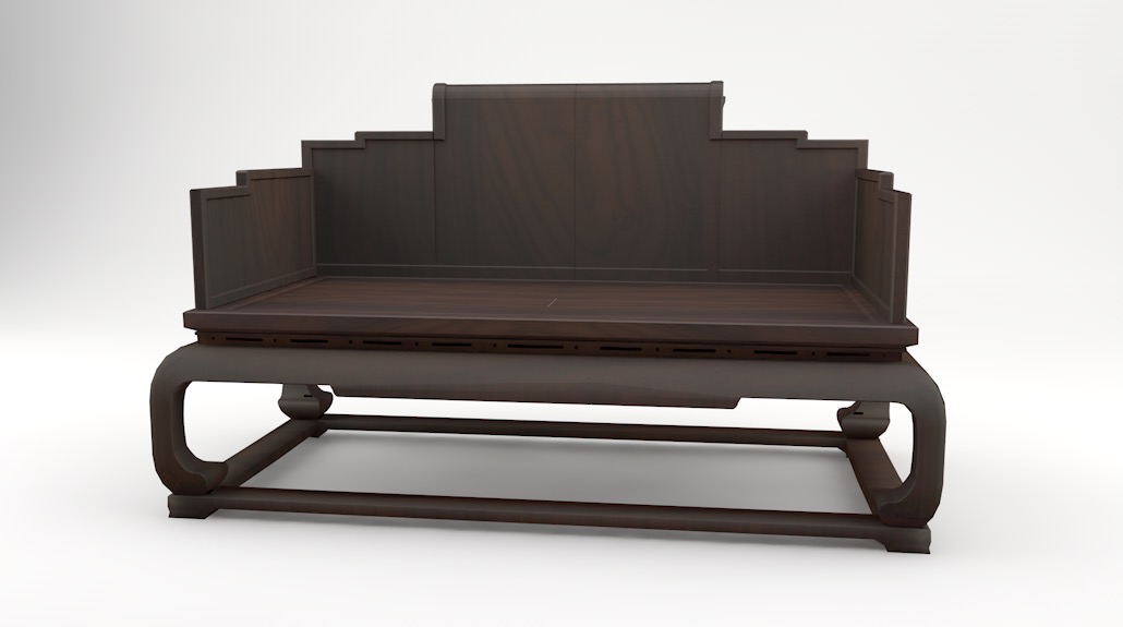 中式仿古家具：云龙纹双人椅C4D模型 - C4D之家 - cinema4d_ 2016-08-15 13.58.29.jpg