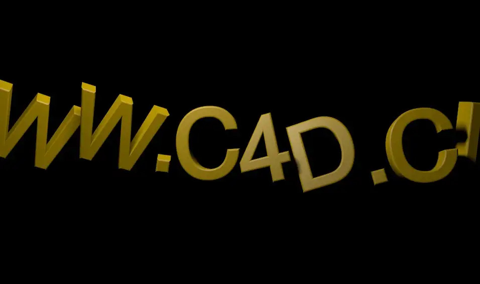 C4D文字摇晃摆动动画工程文件 - C4D之家 - cinema4d_ 2016-08-16 23.25.58.jpg