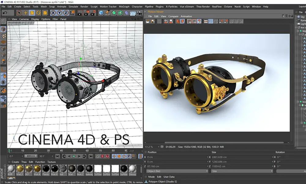 C4D小练习 - C4D之家 - 006.jpg