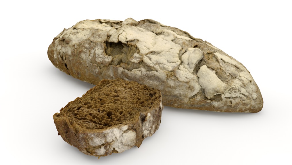 啤酒面包C4D模型 beer bread