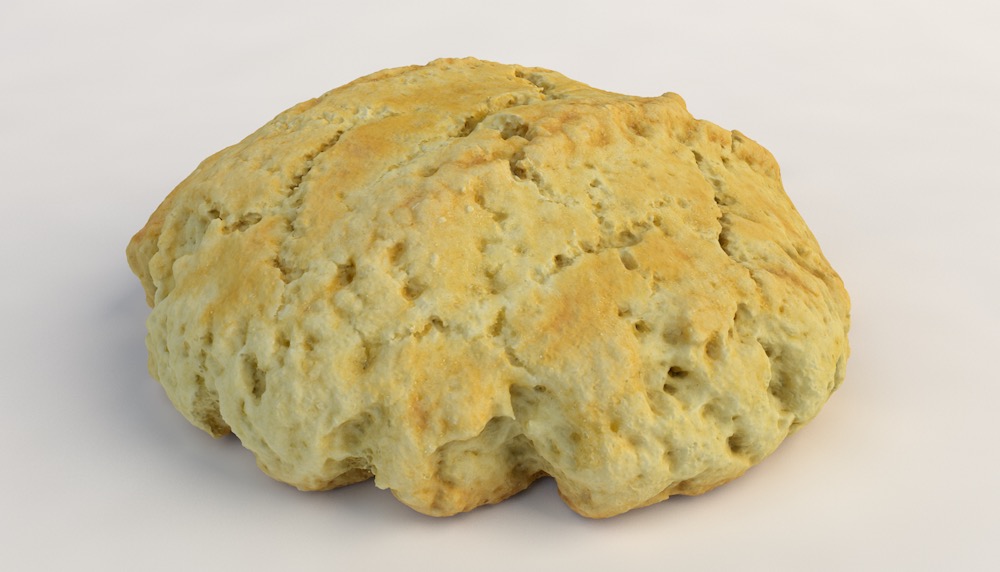 蛋乳面包C4D模型 Egg Bread