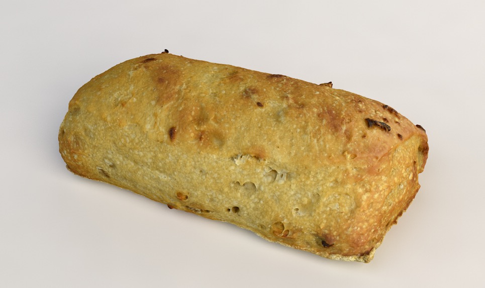 洋葱面包C4D模型 Onion Bread