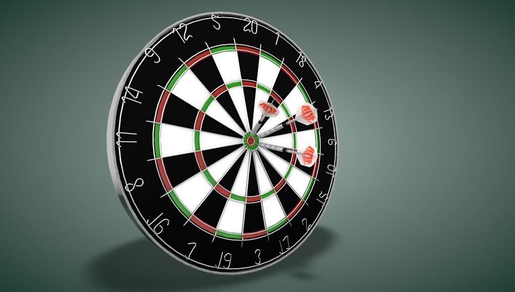 飞镖盘C4D模型 Dartboard and Darts - C4D之家 - cinema4d_ 2016-08-25 16.54.43.jpg