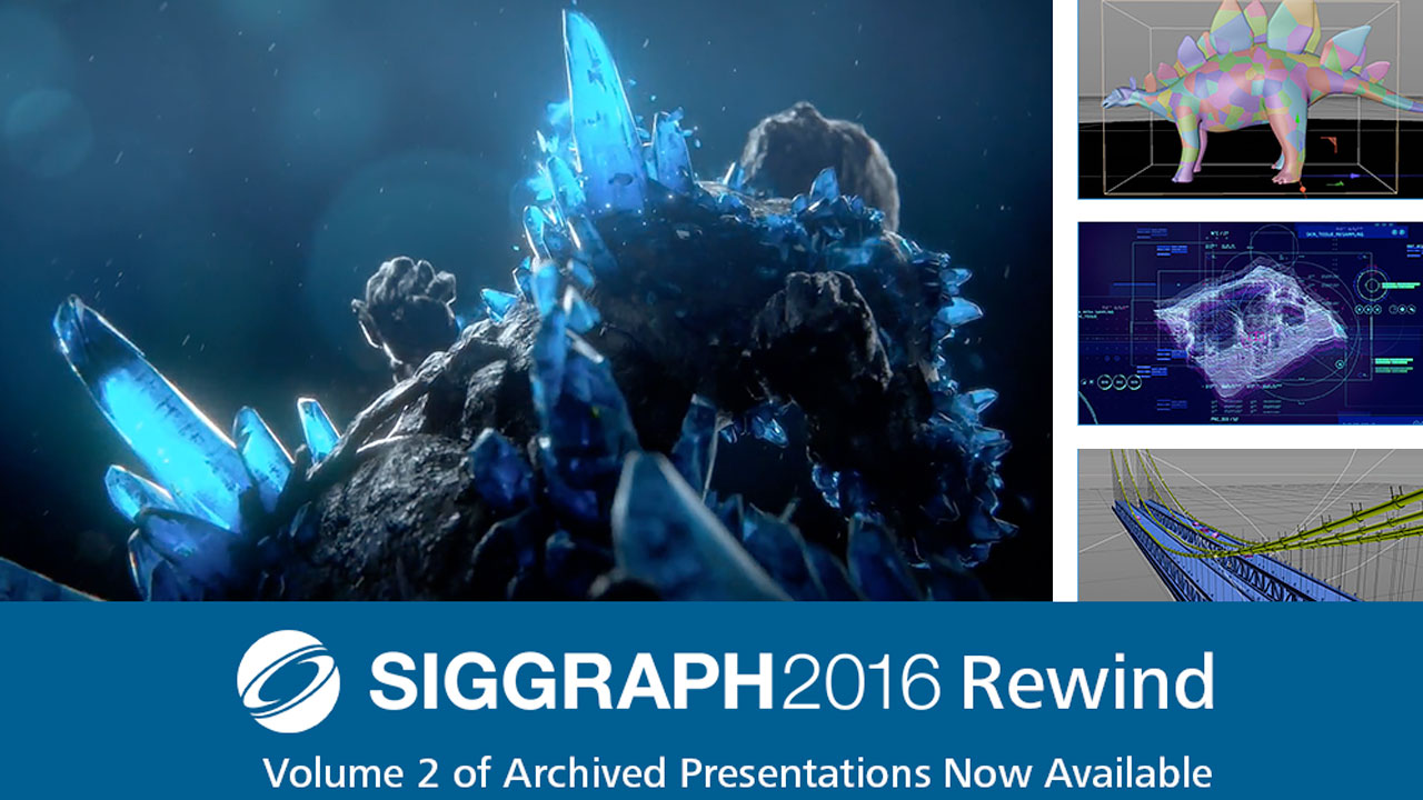 第五批Cinema 4d R18大神运动图形系列教程合集Siggraph 2016 Rewind 精彩展会回顾