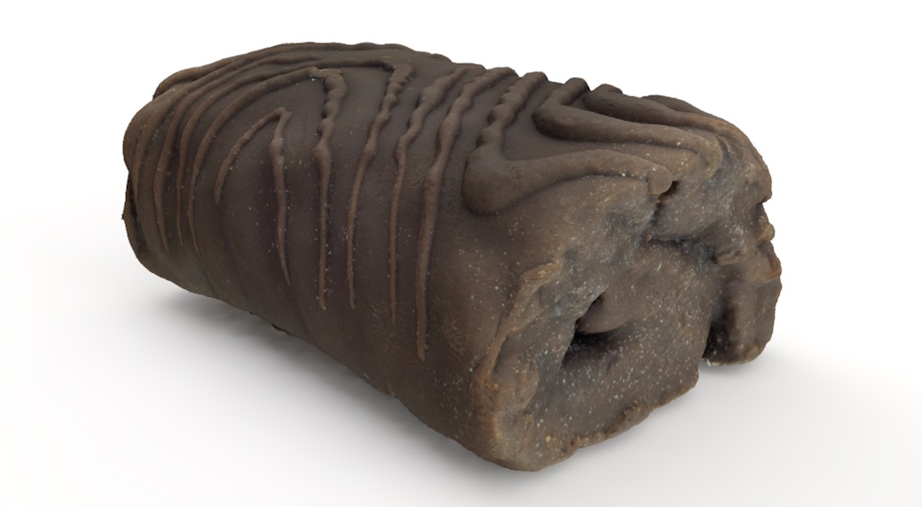 巧克力蛋糕C4D模型 Chocolate Cover Roll