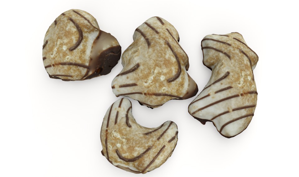 圣诞饼干C4D模型 christmas cookies