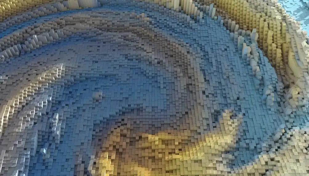 C4D像素模型预设 Default pixel model