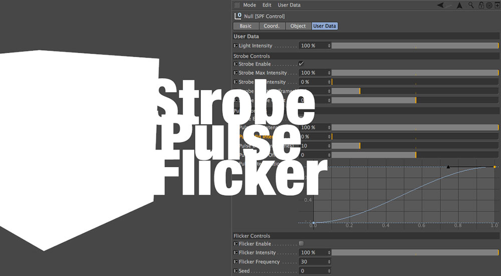 C4D脉冲和闪烁预设 Strobe Pulse Flicker