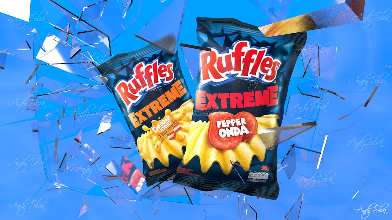 C4D食品包装袋建模教程 Tutorial C4D - Ruffles