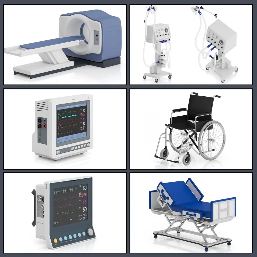 [MAX]医院医疗诊所设备3D模型 CGAxis Models Volume 55 – 3D Medical