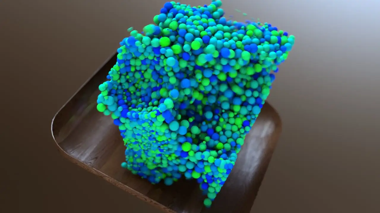 C4D X-Particles与Octane渲染的圆球工程文件（含教程） - C4D之家 - 514917366_1280x720.jpg