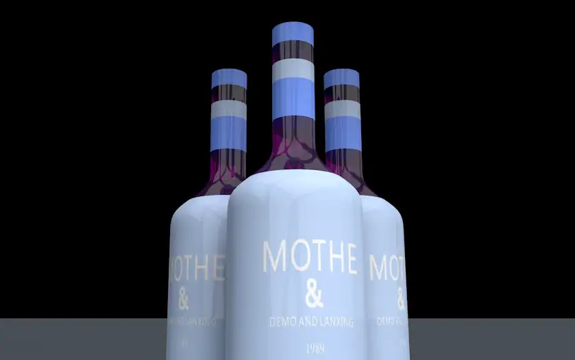 时尚酒瓶 - C4D之家 - 瓶子设计4.png