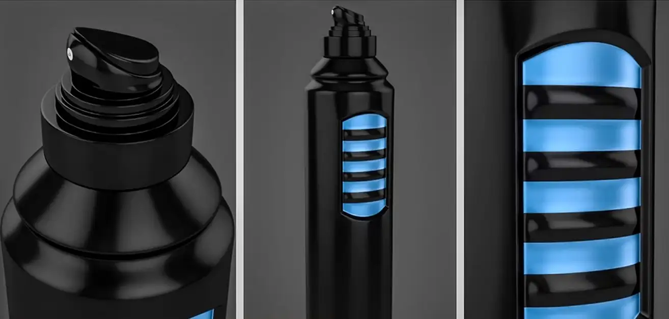 C4D迪奥喷雾瓶建模渲染视频教程 Deo Spray Can modeling (Cinema 4D Tutorial)