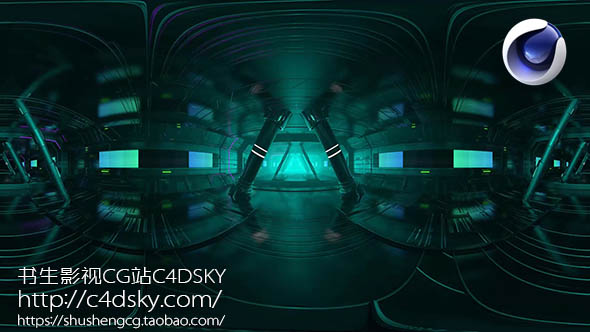 C4D插件-虚拟现实VR视频渲染插件（中文汉化版）+使用教程Cineversity CV-VRCAM v1.50 - C4D之家 - Cineversity CV-VRCAM.jpg