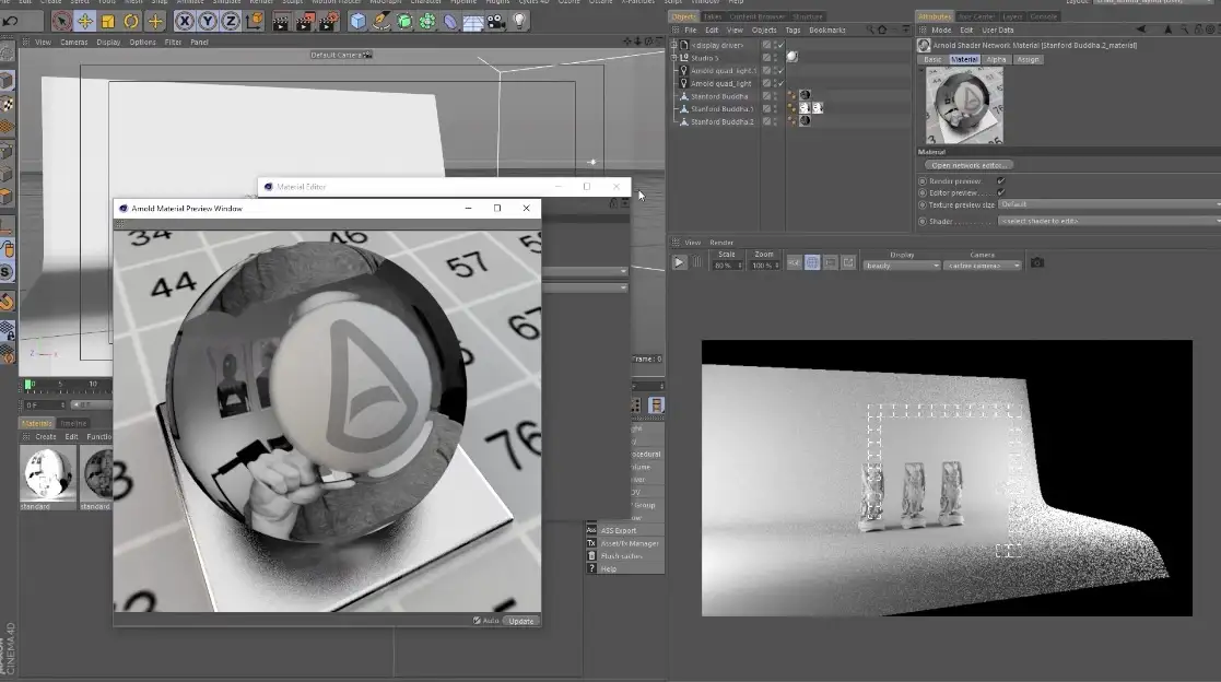 C4D阿诺德渲染器入门教程 Getting Started With Arnold Renderer For Cinema 4D