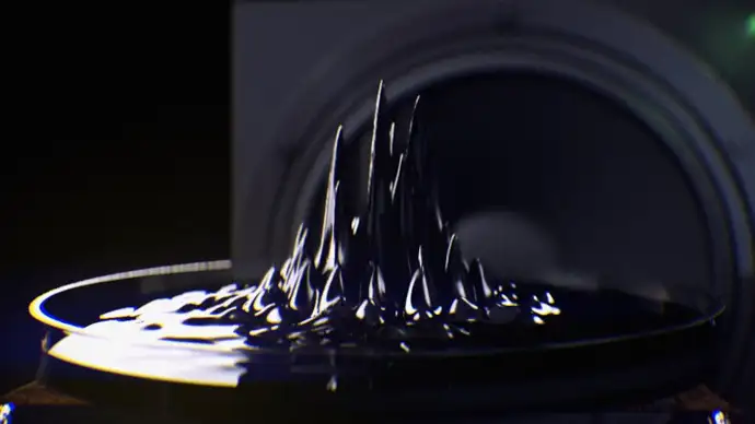 C4D液体节奏跳动教程 How to Create a Procedural Ferrofluid Tutorial
