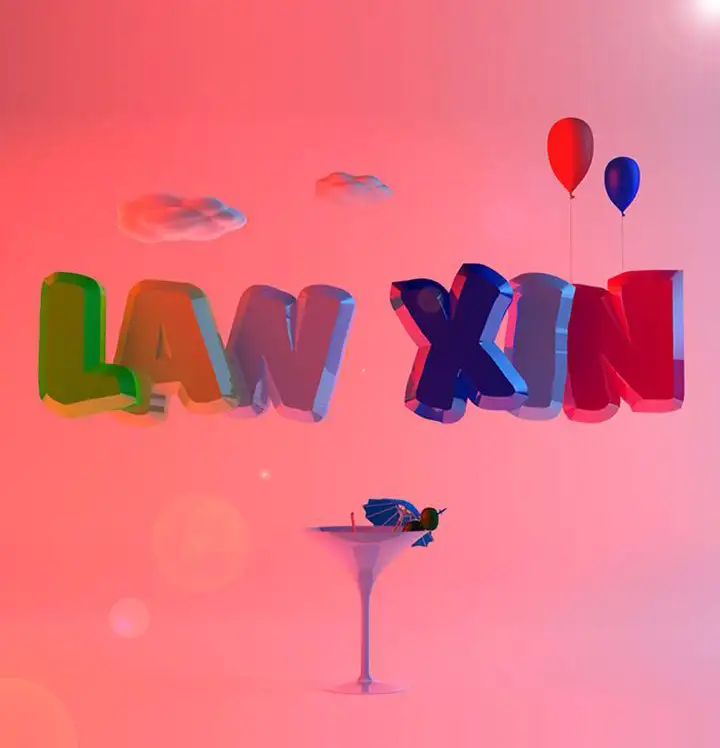 文字练习 岚心 - C4D之家 - 1.jpg