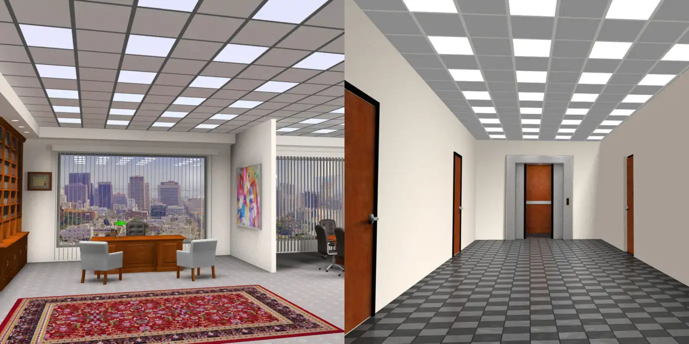 办公室C4D模型 Office Scene with Xpresso Interface - C4D之家 - left-690x690.jpg