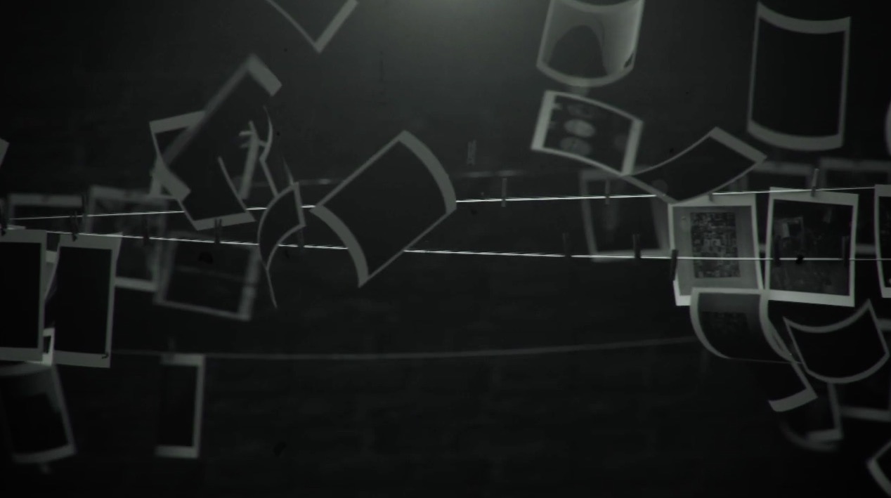 C4D照片飞舞动画工程文件Polaroid_Explosion