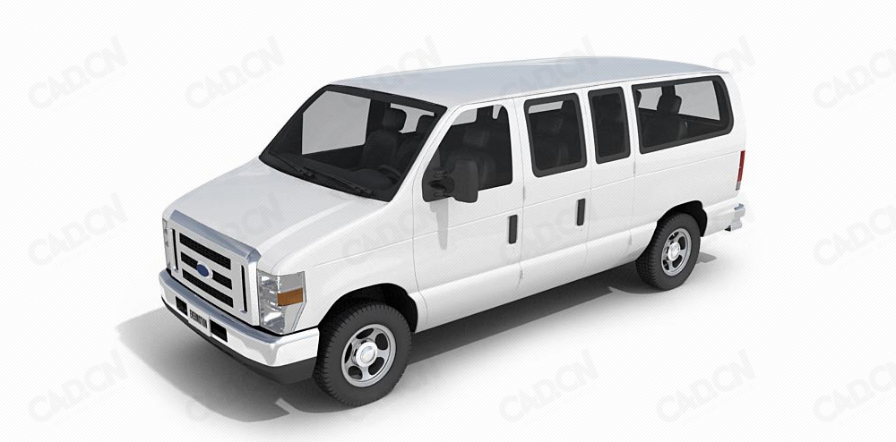 福特商务汽车C4D模型 Ford commercial vehicles