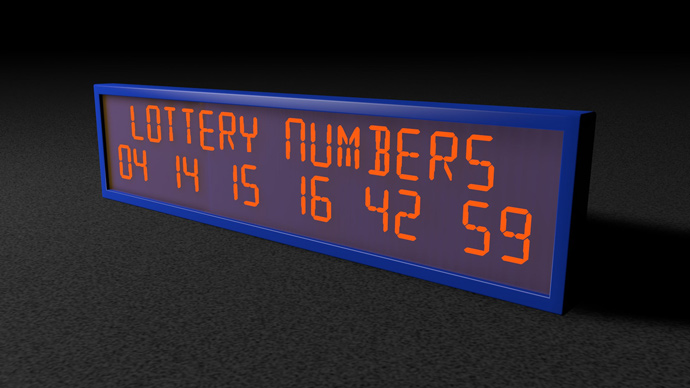 C4D使用Python创建彩票抽奖随机开奖号码生成器（含工程）