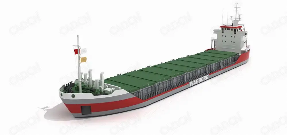 货轮 油轮 交通工具C4D模型 freighter 3D model - C4D之家 - 036-Archmodels-Vol.-55.jpg