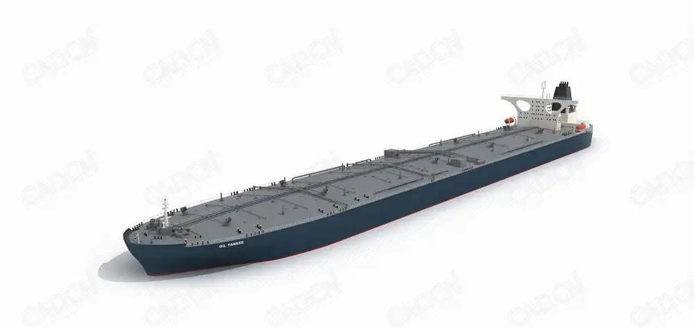 海运交通工具：大型货轮C4D模型 freighter 3D model