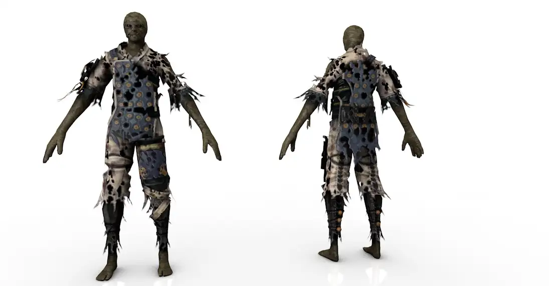 衣服破烂的木乃伊C4D游戏角色模型 SkullB Unguk 3dmodel - C4D之家 - cinema4d_ 2016-09-28 15.42.06.jpg