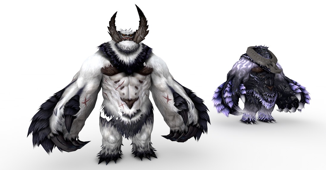 雪人怪C4D游戏角色模型 Snowman(B) 3d model