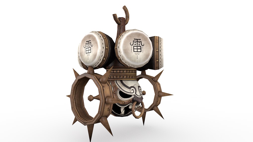 雷鼓C4D游戏模型 Thunder Drum 3d model - C4D之家 - cinema4d_ 2016-09-30 11.48.01.jpg