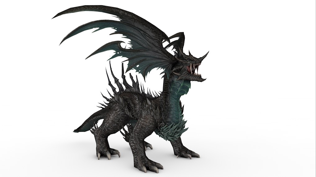 怪兽**C4D游戏角色模型（绑定+动画） Uryong Leader 3d model - C4D之家 - cinema4d_ 2016-09-30 12.13.09.jpg